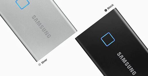 Vanjski SSD disk Samsung 1TB Portable T7 Touch Black EU