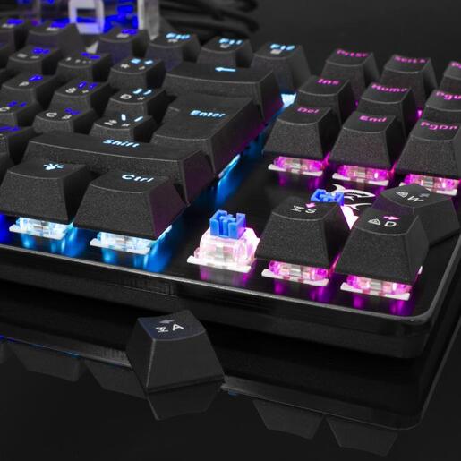 White Shark GK-1925 SPARTAN / HR, Mehanička tipkovnica, Blue Switch, TKL