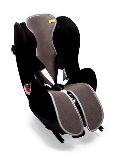 AeroMoov zračna podloga za autosjedalicu grupa 2, s nogicama, Antracit