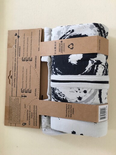 Kis Kis vreća za spavanje 90 cm Grey, TOG 0.9 (70% bambus - 30% pamuk)