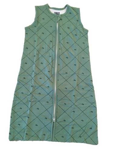 Kis Kis vreća za spavanje 110 cm Green, TOG 0.9 (70% bambus - 30% pamuk)