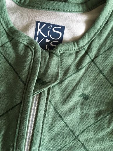 Kis Kis vreća za spavanje 110 cm Green, TOG 0.9 (70% bambus - 30% pamuk)