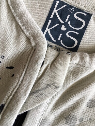 Kis Kis vreća za spavanje 70 cm Grey, TOG 0.9 (70% bambus - 30% pamuk)