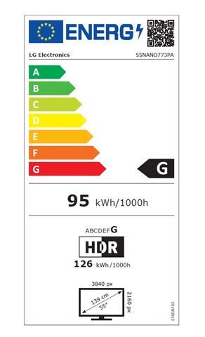 Televizor LG Nano 55NANO773PA, Ultra HD, Smart