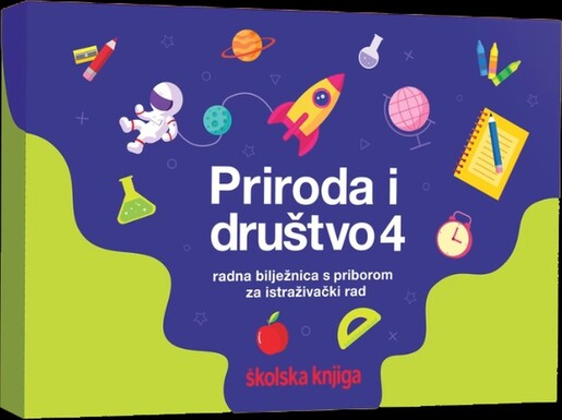 ISTRAŽUJEMO NAŠ SVIJET 4  - radna bilježnica s priborom za istraživanje u četvrtom razredu osnovne škole