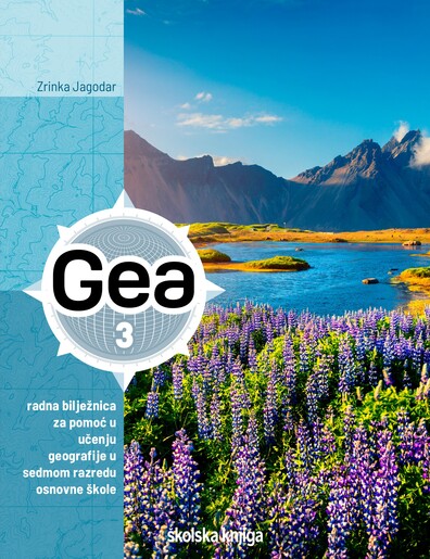 GEA 3 - radna bilježnica za pomoć u učenju geografije u sedmom razredu osnovne škole
