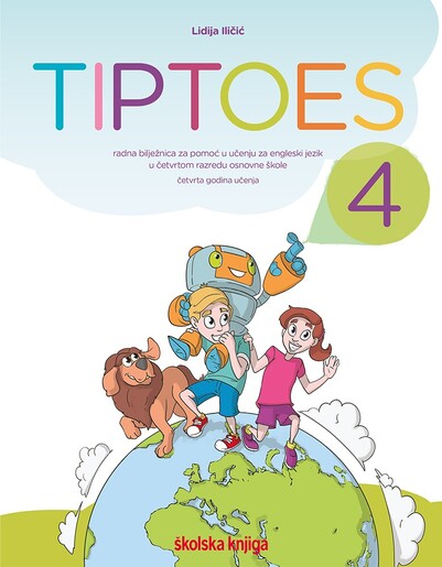 TIPTOES 4 - radna bilježnica za pomoć u učenju engleskog jezika u četvrtom razredu osnovne škole
