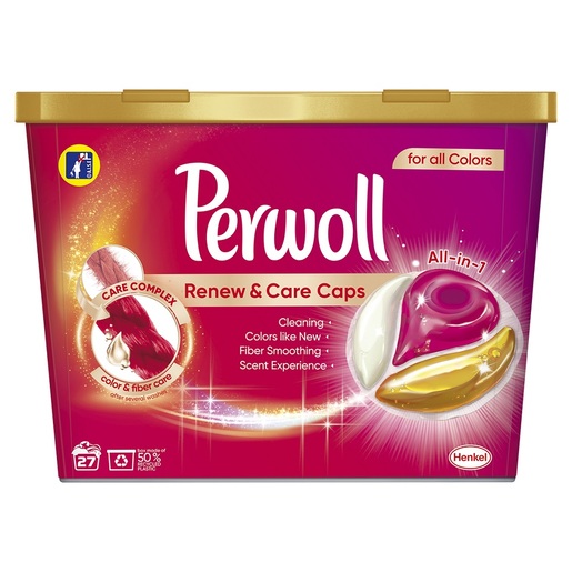 Perwoll Renew&Care caps Color 27 wl