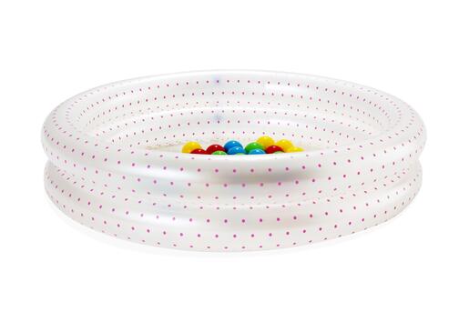 BESTWAY Bazen sa lopticama 91 x 20 cm - rozi