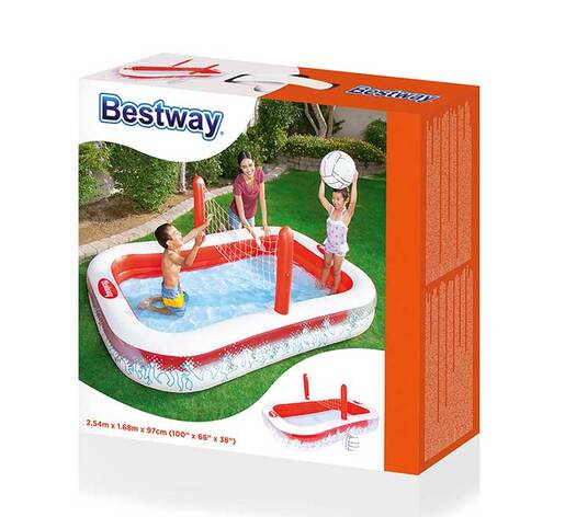 BESTWAY Bazen Odbojkaško igralište 254 x 168 x 97 cm