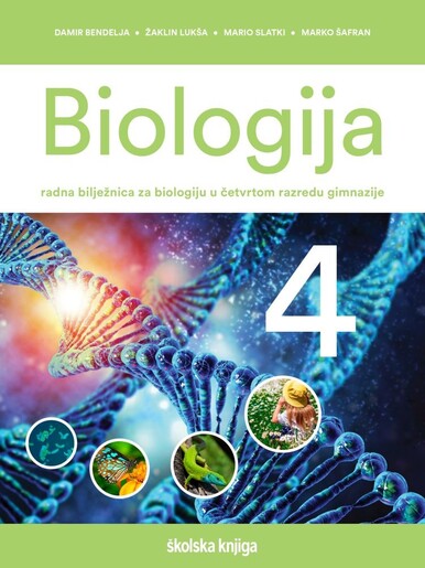 BIOLOGIJA 4 - radna bilježnica za biologiju u četvrtom razredu gimnazije