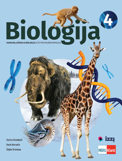 BIOLOGIJA 4, radna bilježnica iz biologije za četvrti razred gimnazije