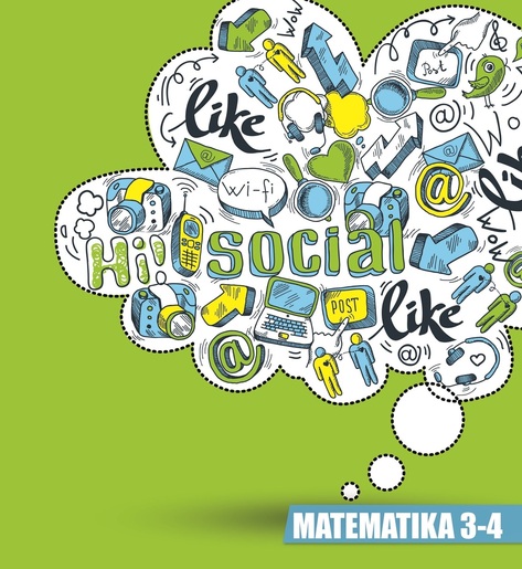 Pisanka Matematika 3 i 4 BEMORE, B5 kvadratići, 48 listova, meki uvez