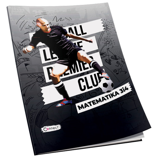 Bilježnica Matematika 3 i 4 CONNECT, B5 kvadratići, 48 listova, meki uvez