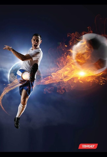 Bilježnica Target, A4, geometrija