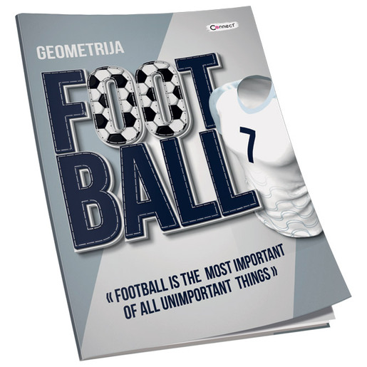 Bilježnica CONNECT, B5 geometrija, 16 listova, meki uvez