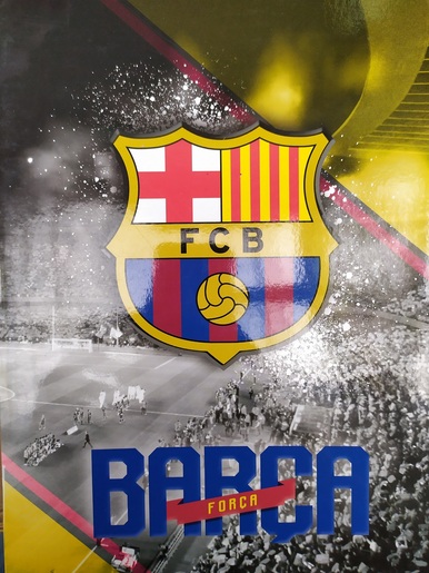 Bilježnica Barcelona, A4, geometrija, meki uvez