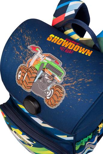 Školska torba anatomska GT TWIST HOT ROAD