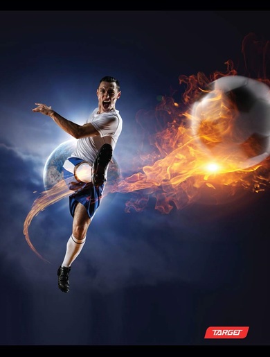 Bilježnica Target, A4, linije