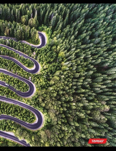 Bilježnica Target, A4, geometrija