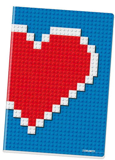 Bilježnica Rilievi, A4, linije, meki uvez