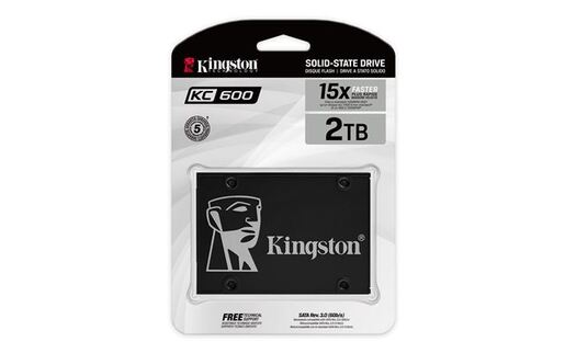 SSD 2TB KINGSTON KC600 2.5" SATA 3
