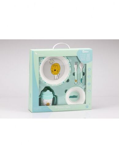 Interbaby set za jelo 5 kom Savana