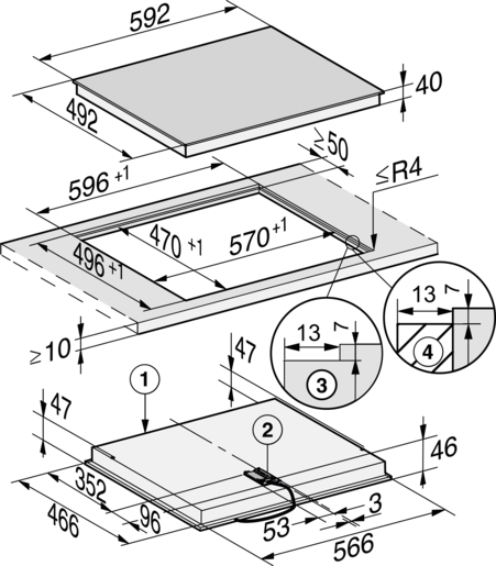 Miele ploča za kuhanje KM 6520 FL PP