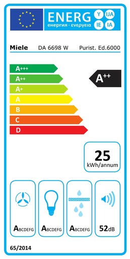 Miele napa DA 6698 W Puristic Edition 6000