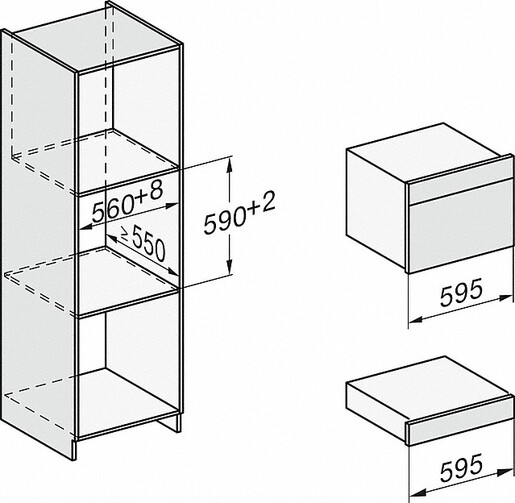 Miele grijač posuđa ESW 7010 grgr