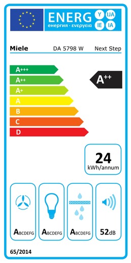 Miele napa DA 5798 W Next Step
