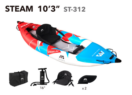 AQUA MARINA kajak na napuhavanje STEAM 312