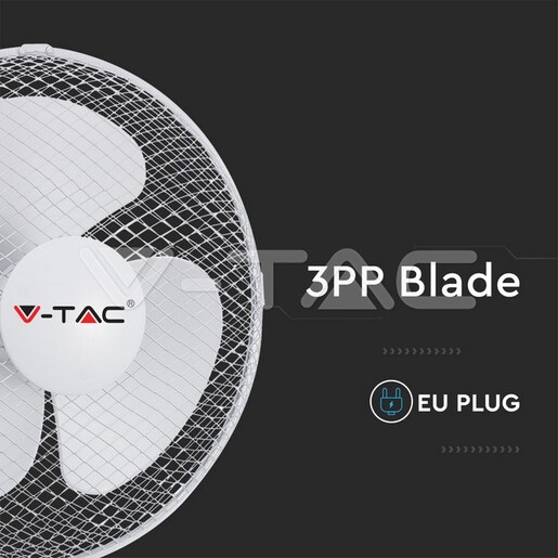 V-TAC ventilator stolni 40W VT-4017-3