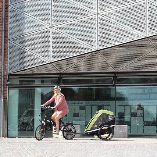 HAMAX prikolica za bicikl Hamax Avenida, žuta