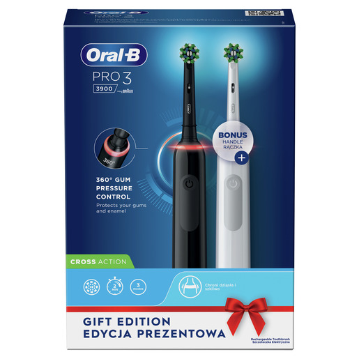 Oral-B električna četkica PRO3 3900 DUOPACK