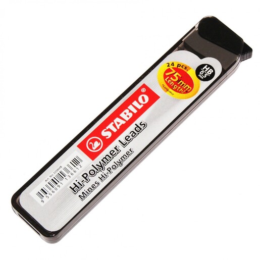 Mine za tehničku olovku, 0.5 HB, 24 mine, Stabilo