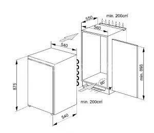 Amica hladnjak BM132.3