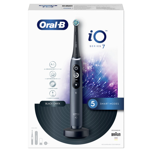 Oral-B električna četkica iO7 BLACK ONYX
