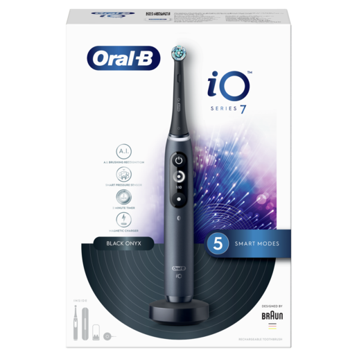 Oral-B električna četkica iO7 BLACK ONYX