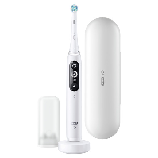 Oral-B električna četkica iO7 WHITE ALABASTER