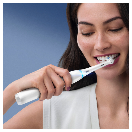 Oral-B električna četkica iO8 WHITE ALABASTER