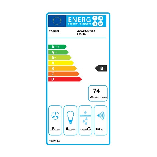 Faber napa Tweet EV8 WH A55