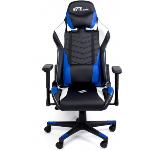 Bytezone Winner gaming stolica, LED rasvjeta, daljinski upravljač, crno/plava