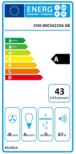 VIVAX HOME kuhinjska napa CHO-60CSA210A GB