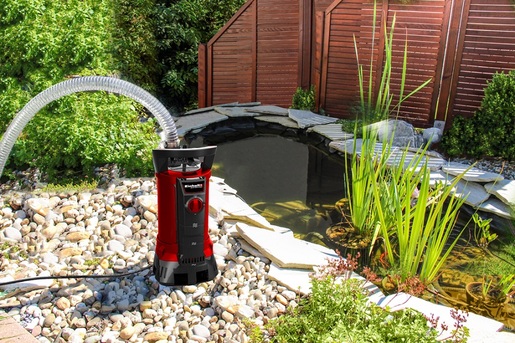 EINHELL GE-DP 6935 A ECO, potopna pumpa za nečistu vodu s aqua senzorom (230 V, 690 W, 17500 L/h, 7m, 9m, 35 mm) RA