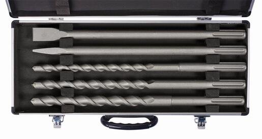 EINHELL 5/1 SDS MAX set svrdla i dlijeta u alu kovčegu RA