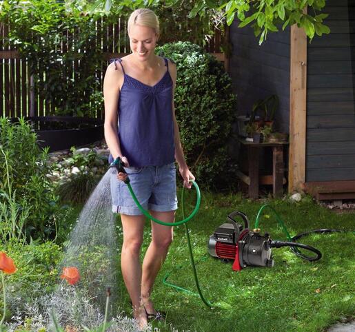 EINHELL vrtna pumpa GC-GP 6538  u setu s crijevom 7m RA