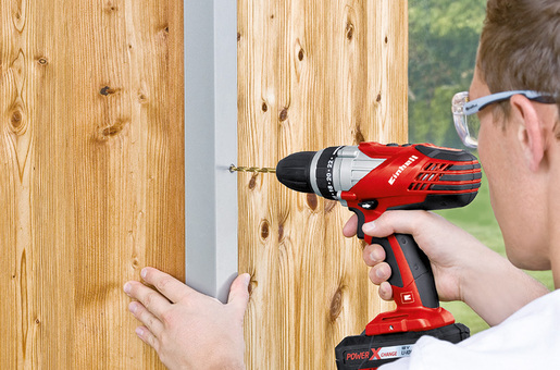 EINHELL akumulatorska bušilica TE-CD 18 Li Solo Power X-Change, bez baterije i punjača (18 V, 2 brzine, 48 Nm, LED svjetlo) RA