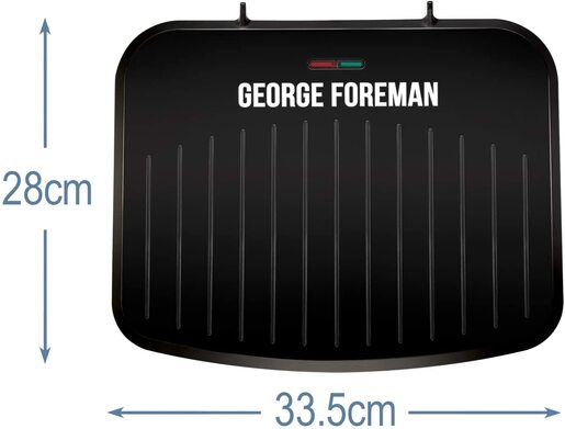 GEORGE FOREMAN roštilj 25810-56 Fit Grill Black