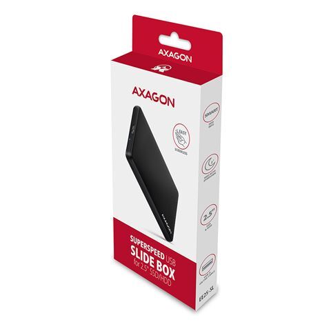 AXAGON EE25-SL SATA 6G -> USB 3.2 ladica za 2.5" HDD/SSD